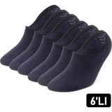 Just Inner Erkek 6’lı Bambu Çorap Babet Premium Ayak Sağlığı (11400) - 41 - 44 - Lacivert
