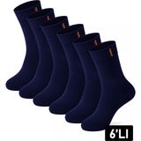 Just Inner Erkek 6’lı Viskon Çorap Kışlık Termal Uzun Ömürlü Kullanım (12600) - 41 - 44 - Lacivert