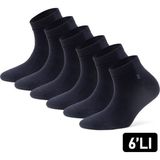 Just Inner Erkek Çorap 6'lı Patik (Bambu) - 41 - 44 - Lacivert