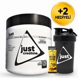 Just Nutrition Creatine Monohydrate Kreatin 360 Gr 120 Servis + Shaker + Protein Kahve Hediyeli