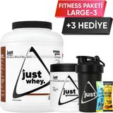 Just Nutrition Fitness Paketi - Large 3 + 3 Hediye (Protein Tozu + Glutamin) - Aromasız