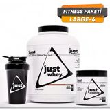 Just Nutrition Fitness Paketi - Large 4 + 3 Hediye (Protein Tozu + Kreatin)