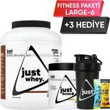 Just Nutrition Fitness Paketi - Large 6 + 3 Hediye (Protein Tozu + Bcaa) - Aromasız