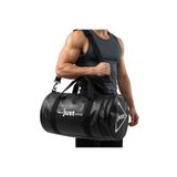 Just Nutrition Just Leather Sport Fitness Bag Siyah Spor Çantası Omuz Askılı Büyük Boy