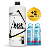 Just Nutrition L-Carnitine 1000 Mg 1000 Ml 33 Servis Limon + 2 X L-Karnitin Shot Hediyeli