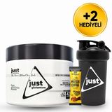 Just Nutrition L-Glutamine 126 Gr Glutamin 42 Servis + Shaker + Protein Kahve Hediyeli