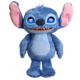 Just Play Disney Stitch Many Moods 34,3 cm büyük etkileşimli pelüş oyuncak, 50+ ses efekti ve sözler, etkileyici LCD gözler, 3 yaşından itibaren çocuk oyuncağı