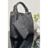 Just Polo 2180-GD 7177P Siyah Kadın Omuz Çantası