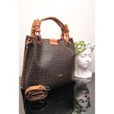 Just Polo 2180-GD Kahverengi Taba Kadın Omuz Çantası