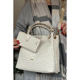 Just Polo J2180 Krem Kadın Omuz Çantası