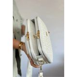 Just Polo Jp Polo Kadın Orijinal Ayarlanabilir Askılı Şık Omuz Çantası Shopper Ebat: 16 x 26 cm - Beyaz