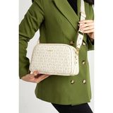 Just Polo Jp Polo Kadın Orijinal Ayarlanabilir Askılı Şık Omuz Çantası Shopper Ebat: 16 x 26 cm - Krem