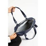 Just Polo Jp Polo Kadın Orijinal Büyük Boy El & Omuz Çantası Shopper Ebat : 33 x 40 cm - Lacivert