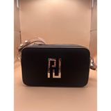 Just Polo JP6016 Kadın 2 Askılı 2 Bölmeli Mini Omuz ve El Çantası 21X13CM OZT6016 - Siyah - Taba