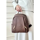 Just Polo Justpolo Kadın 9 Bölmeli Sırt Çantası - Ekru - Vizon
