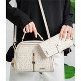 Just Polo Justpolo Kadın Ayarlanabilir Askılı El ve Omuz Çantası ve Cüzdan KOMBINI-TYC00ETC2057 - Beyaz