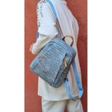 Just Polo justpolo Kadın kot rengi 9 bölmeli sırt çantası tm1019-5