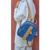 Just Polo justpolo kadın monogram baskılı sırt ve omuz çantası