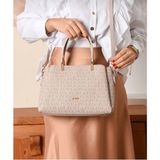 Just Polo Justpolo Orijinal Monogram Baskılı Çanta Cüzdan Takımı TYC0TK2120 - Ekru