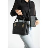 Just Polo Kadın 5 Bölmeli El Omuz Çantası Ve Cüzdanı Kombin 4030mh * 2066mh