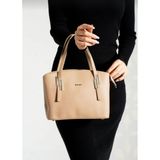 Just Polo Kadın 5 Bölmeli El ve Omuz Çantası ve Cüzdan Kombini 26X20CM Justpolo TYC07ET206 - 26 x 20 cm - Vizon