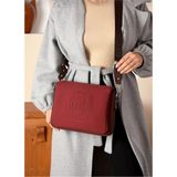 Just Polo Kadın 6 Bölmeli Omuz ve Çapraz Çantası TYCET076006 - Bordo