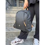 Just Polo Kadın 9 Bölmeli Büyük Boy Sırt Çantası Ebat 33 x 28 cm - Siyah - Camel
