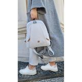 Just Polo Kadın Beyaz 9 Bölmeli Orta Boy Sırt Çantası JP4040TM Beyaz Ebat 33X28 cm - 33 x 28 cm