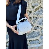 Just Polo Kadın Çapraz Askılı Günlük & Özel Günlere Uygun Lüks Fermuarlı Mini El ve Omuz Çantası 20 x 17 cm - Tek Ebat - Beyaz