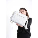 Just Polo Kadın Çapraz ve Omuz Çantası 2068MH - Beyaz