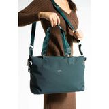 Just Polo Kadın El ve Omuz Top Çantası Büyük Valiz Boy MH6011MH - Yeşil