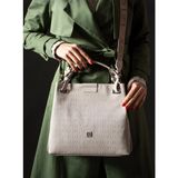 Just Polo Kadın El Yapımı Büyük Boy 5 Bölmeli Örgülü Salaş Model Omuz Çantası 2180 TCYET04031 - Ekru