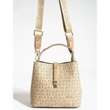 Just Polo Kadın Günlük Kullanıma Uygun Şık El ve Omuz Çantası Shoulder Bag - Tek Ebat - Vizon