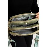 Just Polo Kadın Günlük Kullanıma Uygun Su Geçirmez Lüks ve Şık Omuz Çantası Shoulder Bag - Yeşil