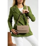 Just Polo Kadın Günlük Kullanıma Uygun Su Geçirmez Şık El ve Omuz Çantası Shopper Ebat: 23 x 14 cm - Vizon
