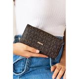 Just Polo Kadın Günlük Kullanıma Uygun Yeni Sezon Fermuarlı Ve Çıtçıtlı Çok Bölmeli Cüzdan Shopper