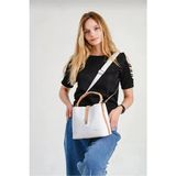 Just Polo Kadın Kabartma Baskılı Lüks El ve Omuz Çantası Shopper - Tek Ebat