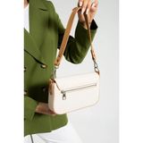 Just Polo Kadın Krem Camel El ve Omuz Çantası 346005MH - Krem - Camel