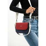 Just Polo Kadın Krem Camel El ve Omuz Çantası 346005MH - Taş Lacivert