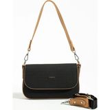 Just Polo Kadın Krem Camel El ve Omuz Çantası 346005MH - Tek Ebat - Taş