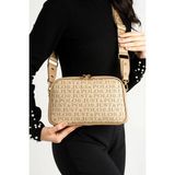 Just Polo Kadın Kum Orta Boy Şıklığı ve Konforu Buluşturan Omuz Çantası Shoulder Bag 342053MH