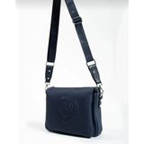 Just Polo Kadın Lacivert Lacoste Kumaş Uzun Askılı Omuz ÇANTASI-JP6006 - 166-Lacivert - 27 cm*22 cm
