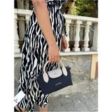 Just Polo Kadın Lacivert Taş Günlük Kullanıma Uygun Hafif & Pratik Mini El ve Omuz Çantası Shopper - Lacivert - Taş