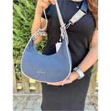 Just Polo Kadın Lacivert Taş Yeni Sezon Su Geçirmez El & Omuz ve Çapraz Askılı Çanta Shopper - Tek Ebat - Lacivert - Taş