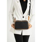Just Polo Kadın Omuz Çantası 440113MH - Siyah Taba