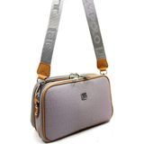 Just Polo Kadın Omuz Çantası 440113MH - Tek Ebat - Gri - Camel