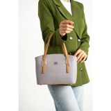 Just Polo Kadın Orijinal 5 Bölmeli Şık El & Omuz Çantası ve Cüzdanı Shoulder Bag 26 x 24 - Tek Ebat