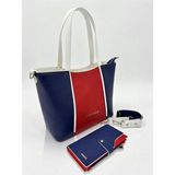 Just Polo Kadın Orijinal Büyük Boy Lüks El & Omuz Çantası ve Cüzdanı Shopper 27 x 33 cm - Tek Ebat