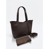 Just Polo Kadın Orijinal Büyük Boy Lüks El & Omuz Çantası ve Cüzdanı Shopper 27 x 33 cm