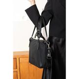 Just Polo Kadın Orijinal Just Polo Büyük Boy Lakost Kumaş Lüks El ve Omuz Çantası Shopper 27 x 32 cm - Siyah
